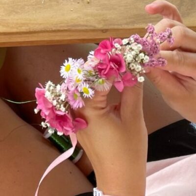 Lindas Abenteuerwerkstatt_82 Lindas Abenteuerwerkstatt Linda Mantey Kindergeburtstag Blumenbinden