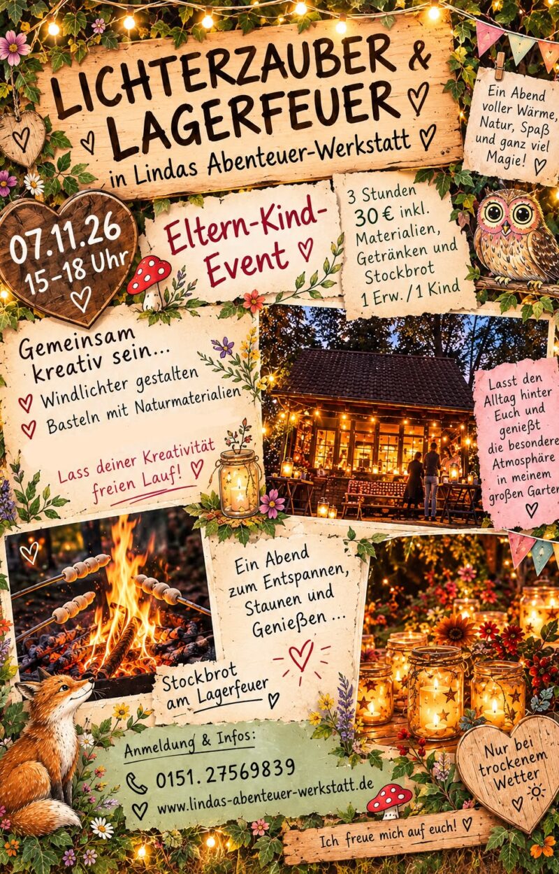 Lichterzauber & Lagerfeuer Lichterzauber & Lagerfeuer